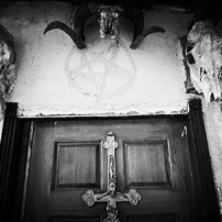 Satanic Doorway to Satanic Ritual Sanctum